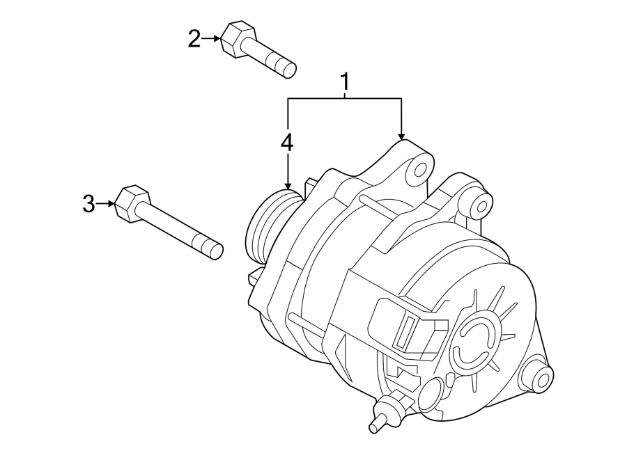 Diagram ALTERNATOR. for your Mazda