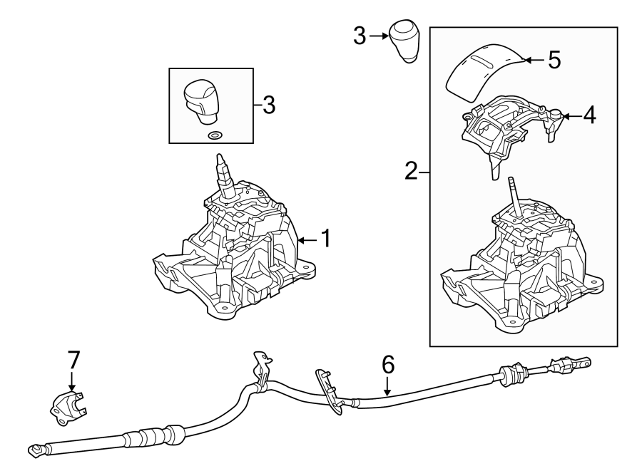 Diagram CENTER CONSOLE. for your 2024 Mazda MX-5 Miata   