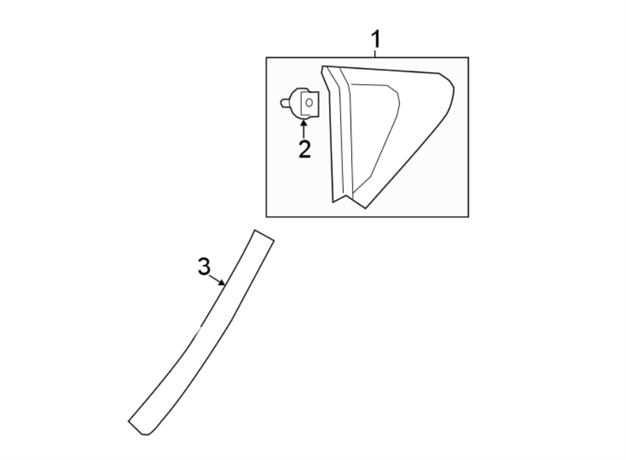 Diagram QUARTER PANEL. EXTERIOR TRIM. for your 2000 Mazda B2500   