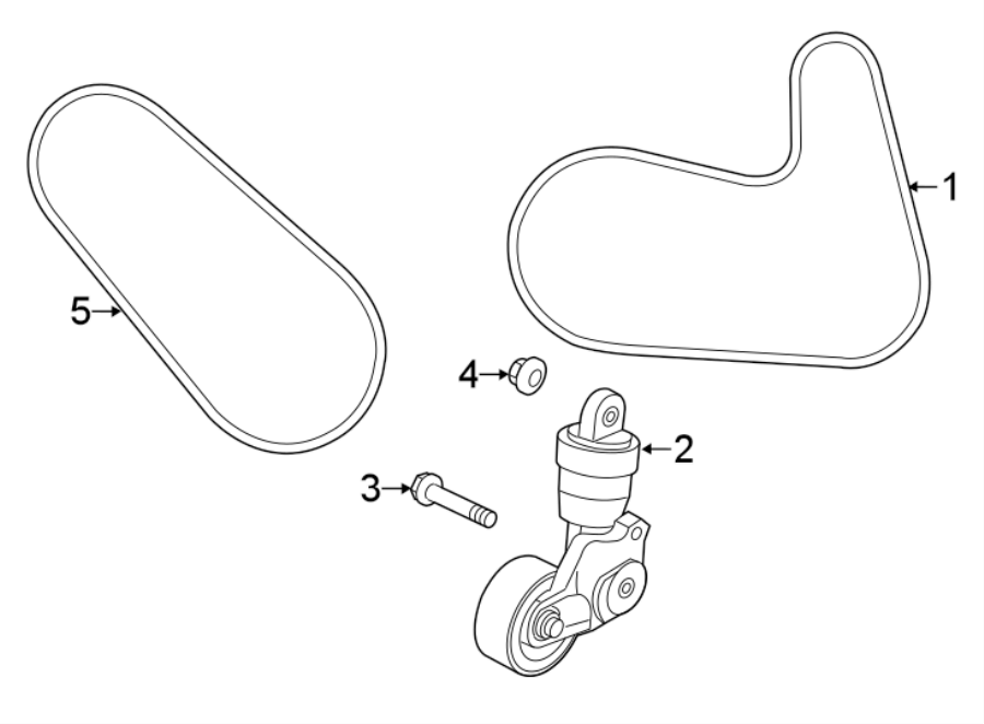 Diagram BELTS & PULLEYS. for your 2008 Mazda MX-5 Miata   