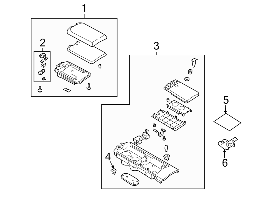 Diagram CENTER CONSOLE. for your 2009 Mazda MX-5 Miata   