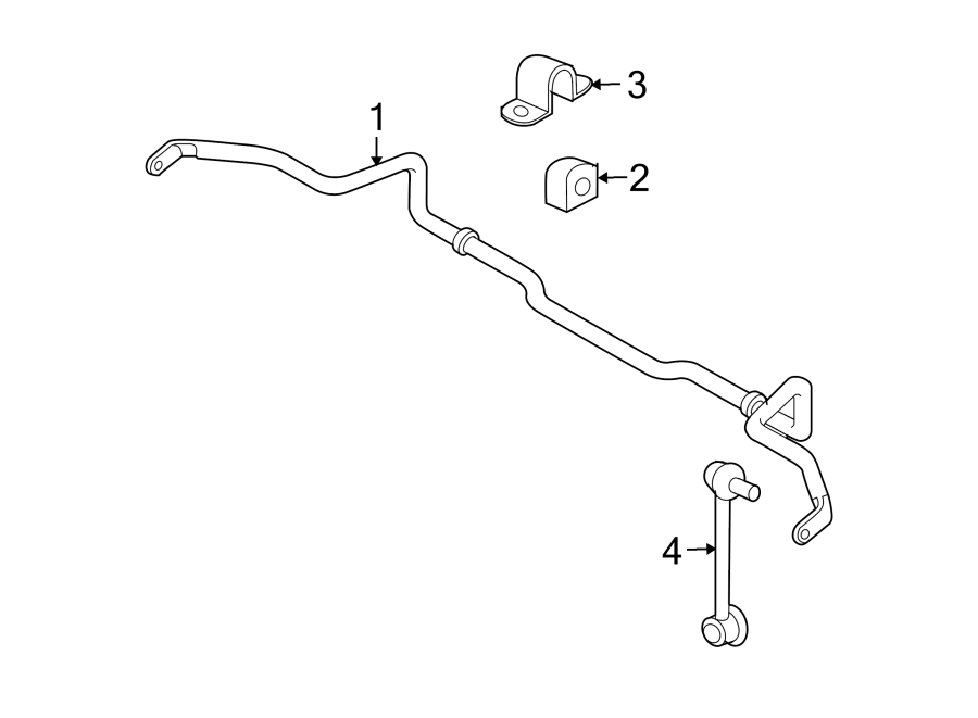 Diagram FRONT SUSPENSION. STABILIZER BAR & COMPONENTS. for your 2009 Mazda CX-7   