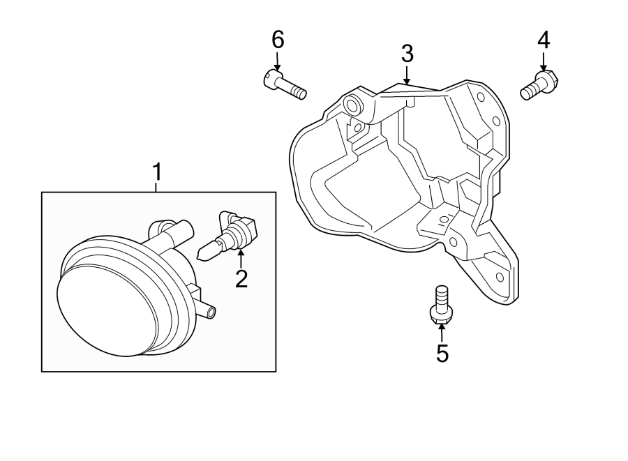 Diagram FRONT LAMPS. FOG LAMPS. for your 2019 Mazda MX-5 Miata  RF Club Convertible 