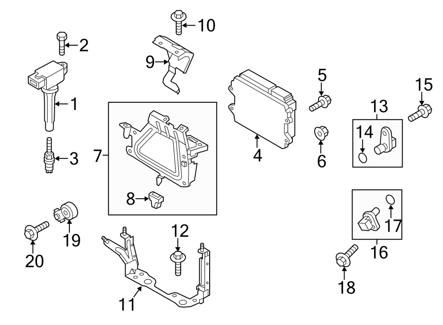 Diagram IGNITION SYSTEM. for your 2010 Mazda MX-5 Miata  Grand Touring Convertible 