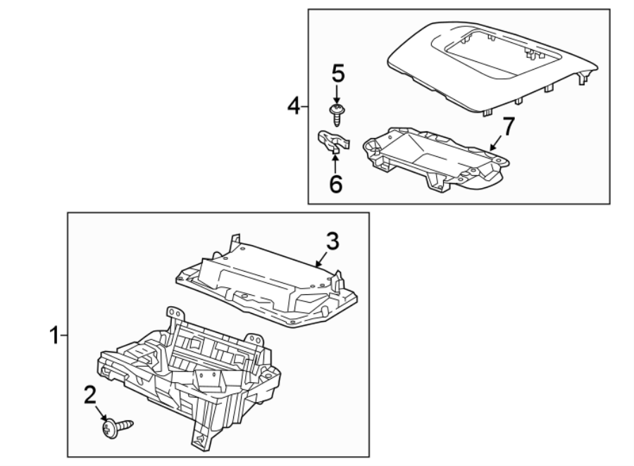 Diagram INSTRUMENT PANEL. HEAD-UP DISPLAY COMPONENTS. for your Mazda