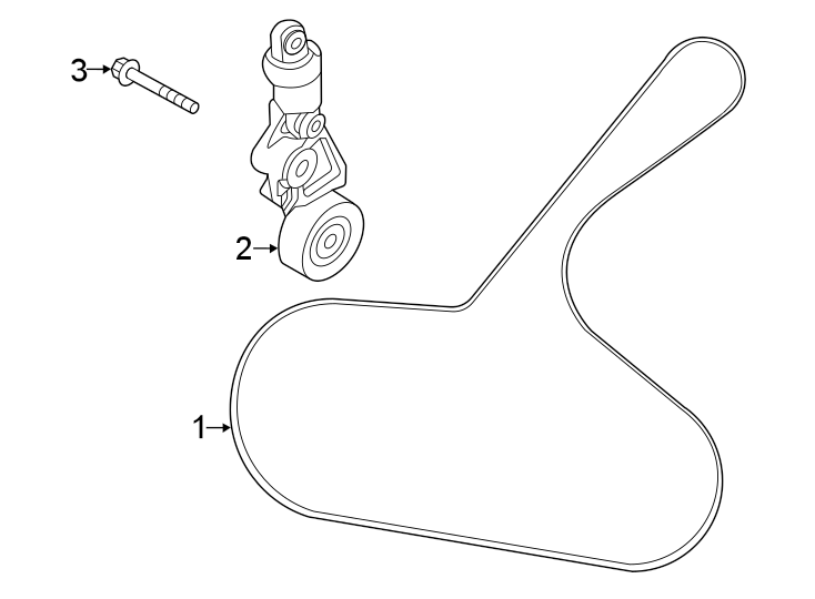 Diagram BELTS & PULLEYS. for your 2009 Mazda B4000   