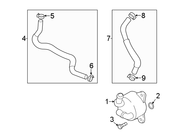 Diagram TRANS OIL COOLER. for your 1993 Mazda MIATA   