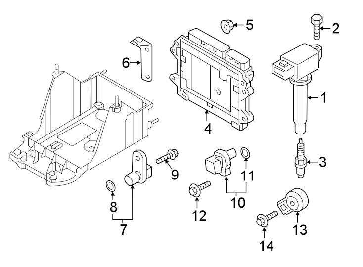 Diagram Ignition system. for your 2007 Mazda B2300   