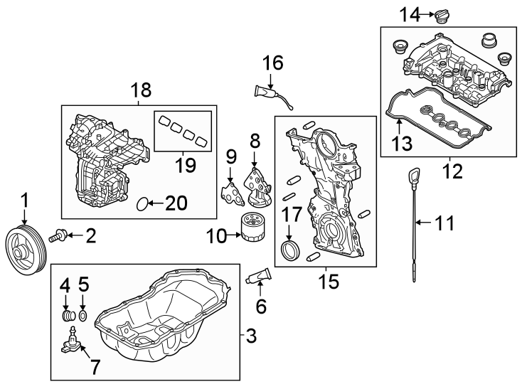 Diagram Engine / transaxle. Engine parts. for your 1995 Mazda Protege   