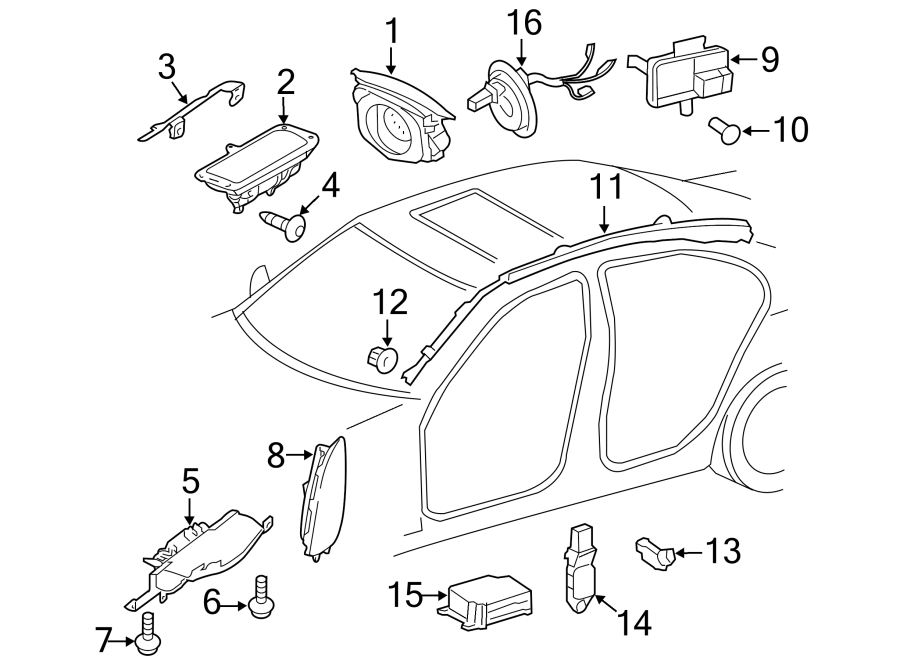 13Restraint systems. Air bag components.https://images.simplepart.com/images/parts/motor/fullsize/5720480.png