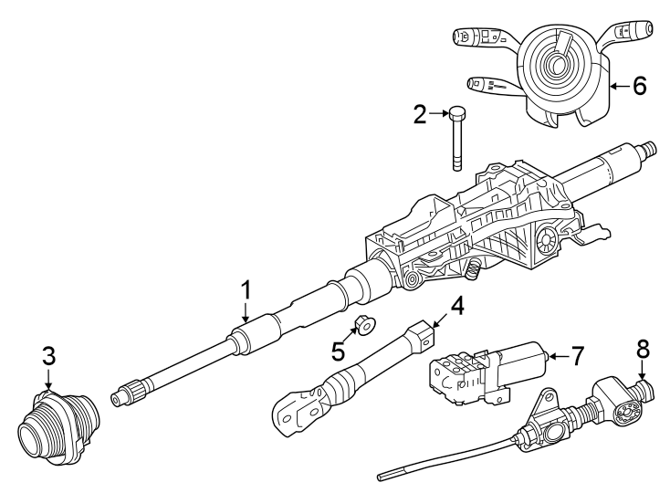 3STEERING COLUMN ASSEMBLY.https://images.simplepart.com/images/parts/motor/fullsize/5754300.png