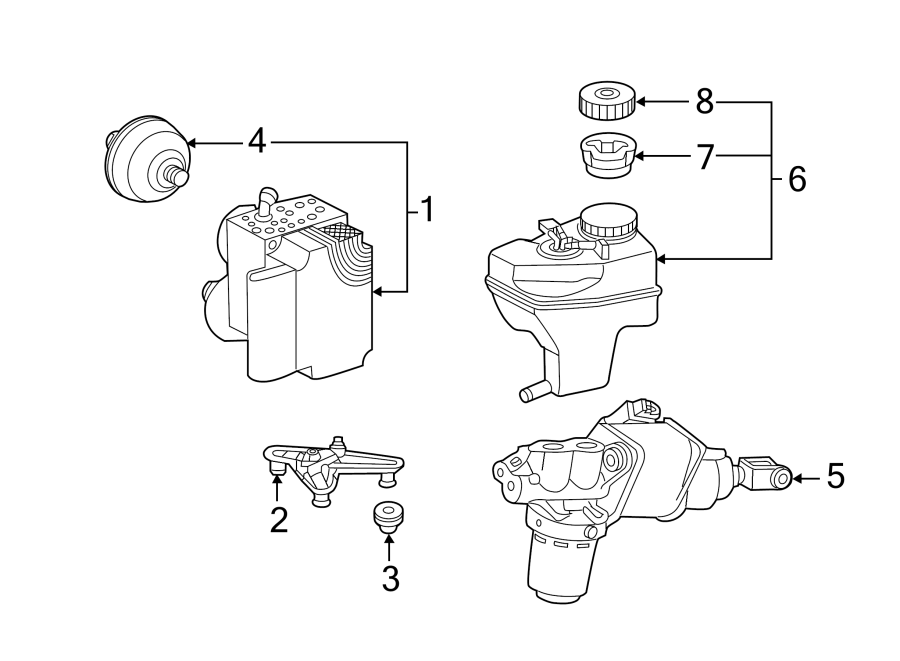 Abs components. Diagram