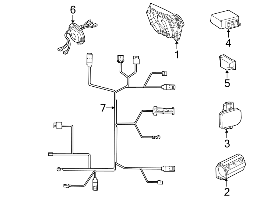 6RESTRAINT SYSTEMS. AIR BAG COMPONENTS.https://images.simplepart.com/images/parts/motor/fullsize/5766320.png