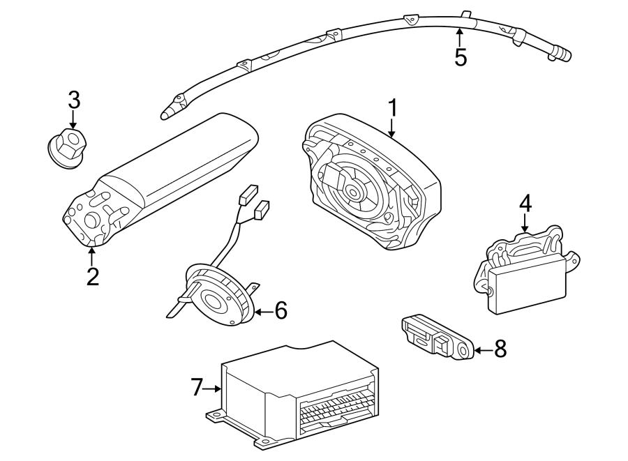 8RESTRAINT SYSTEMS. AIR BAG COMPONENTS.https://images.simplepart.com/images/parts/motor/fullsize/5781540.png