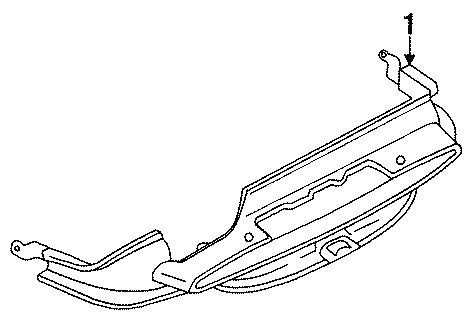 Diagram INTERIOR TRIM. for your 1994 Mazda MX-3   