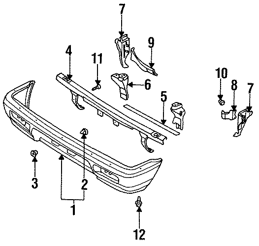 2FRONT BUMPER. BUMPER & COMPONENTS.https://images.simplepart.com/images/parts/motor/fullsize/6208013.png