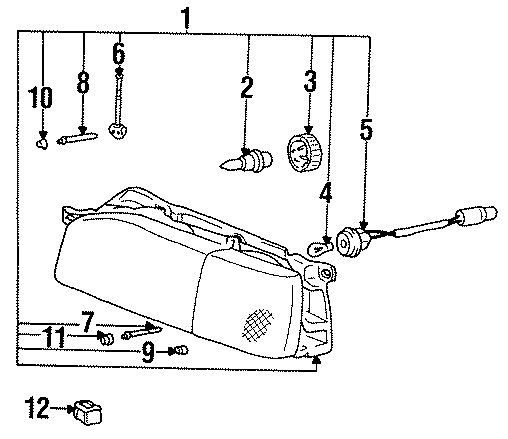 2FRONT LAMPS. HEADLAMP COMPONENTS.https://images.simplepart.com/images/parts/motor/fullsize/6211060.png