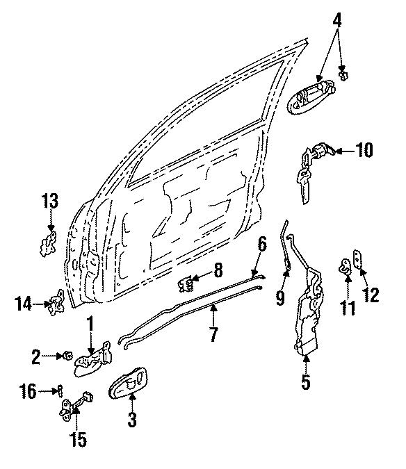 13FRONT DOOR. LOCK HARDWARE.https://images.simplepart.com/images/parts/motor/fullsize/6212400.png