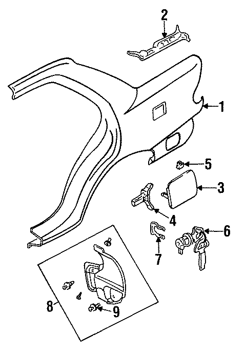 7QUARTER PANEL & COMPONENTS.https://images.simplepart.com/images/parts/motor/fullsize/6212480.png