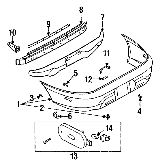 2REAR BUMPER. BUMPER & COMPONENTS.https://images.simplepart.com/images/parts/motor/fullsize/6212590.png