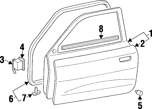 5FRONT DOOR. DOOR & COMPONENTS.https://images.simplepart.com/images/parts/motor/fullsize/6213445.png