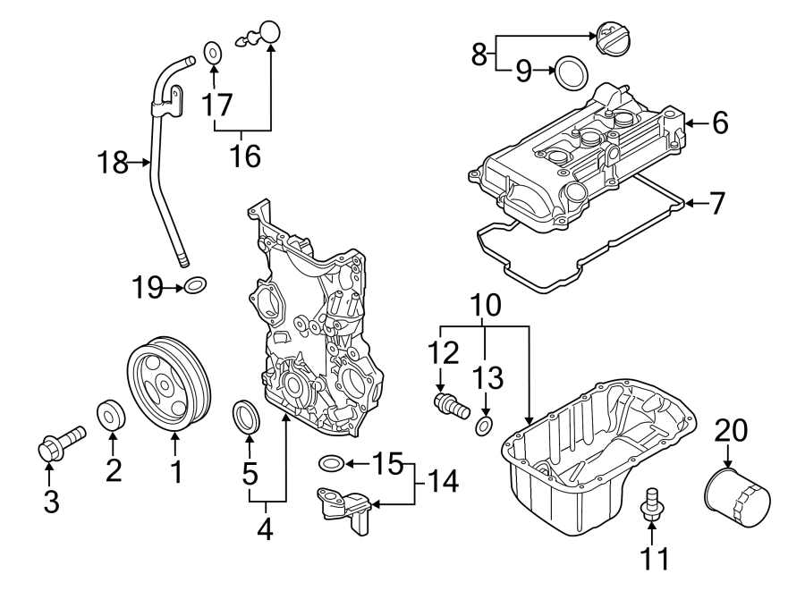 14ENGINE / TRANSAXLE. ENGINE PARTS.https://images.simplepart.com/images/parts/motor/fullsize/6214150.png