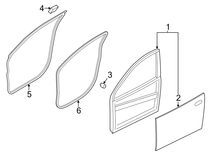 1FRONT DOOR. DOOR & COMPONENTS.https://images.simplepart.com/images/parts/motor/fullsize/6214385.png