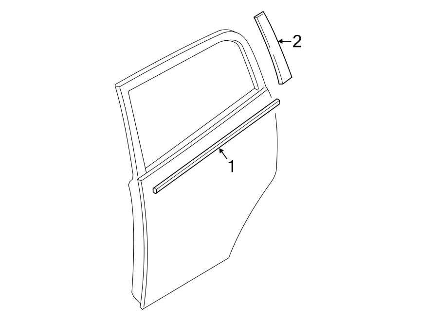 1REAR DOOR. EXTERIOR TRIM.https://images.simplepart.com/images/parts/motor/fullsize/6214420.png