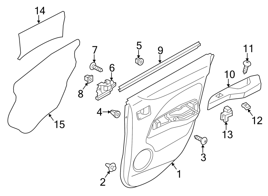 6REAR DOOR. INTERIOR TRIM.https://images.simplepart.com/images/parts/motor/fullsize/6214435.png