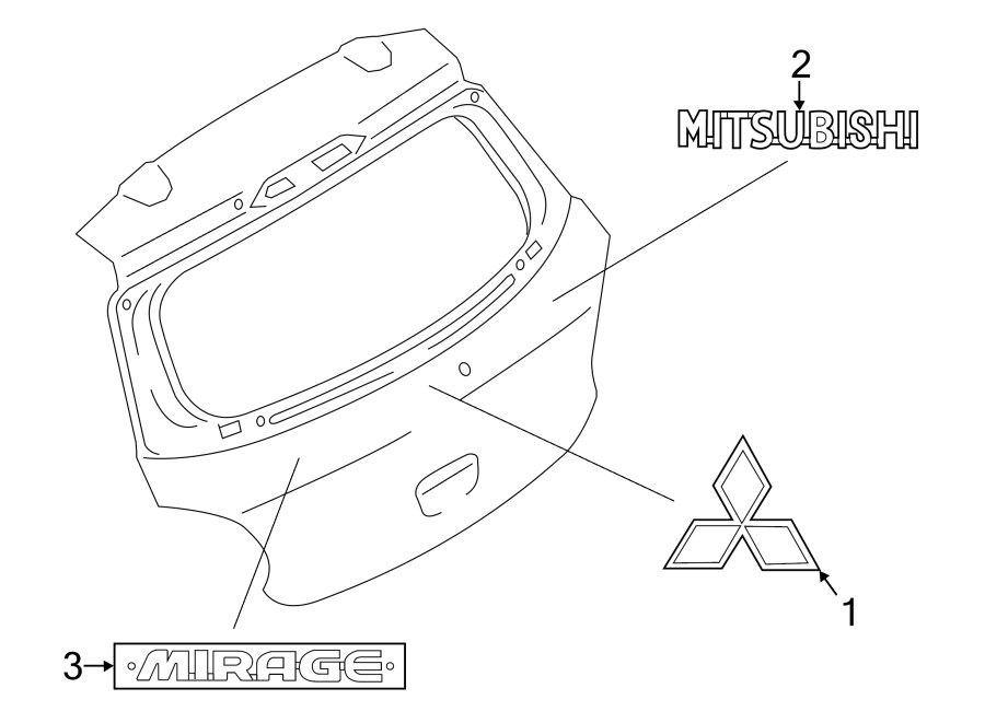 1LIFT GATE. EXTERIOR TRIM.https://images.simplepart.com/images/parts/motor/fullsize/6214490.png