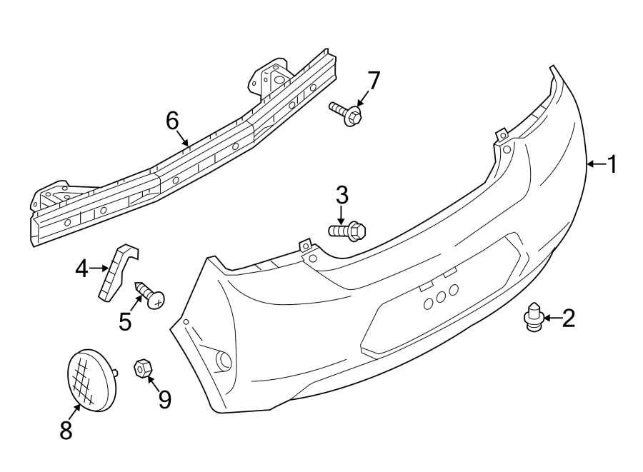 8REAR BUMPER. BUMPER & COMPONENTS.https://images.simplepart.com/images/parts/motor/fullsize/6214530.png