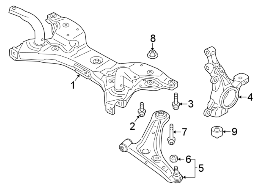 3Front suspension. Suspension components.https://images.simplepart.com/images/parts/motor/fullsize/6216205.png