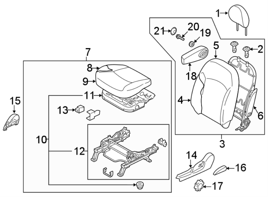 3SEATS & TRACKS. DRIVER SEAT COMPONENTS.https://images.simplepart.com/images/parts/motor/fullsize/6216340.png