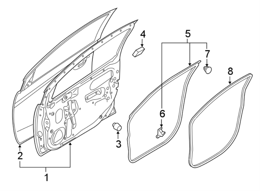 1FRONT DOOR. DOOR & COMPONENTS.https://images.simplepart.com/images/parts/motor/fullsize/6216400.png