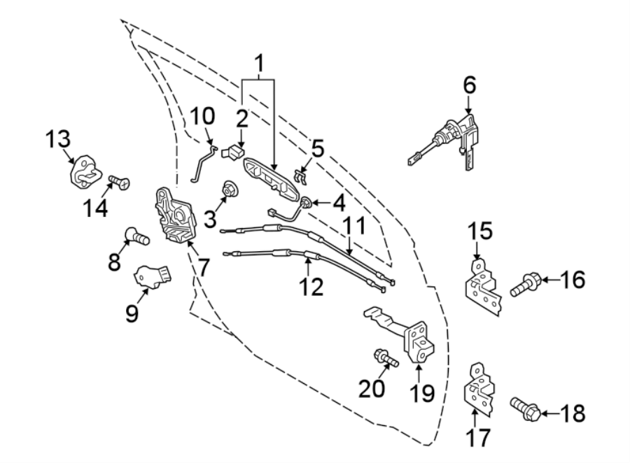 7FRONT DOOR. LOCK & HARDWARE.https://images.simplepart.com/images/parts/motor/fullsize/6216425.png