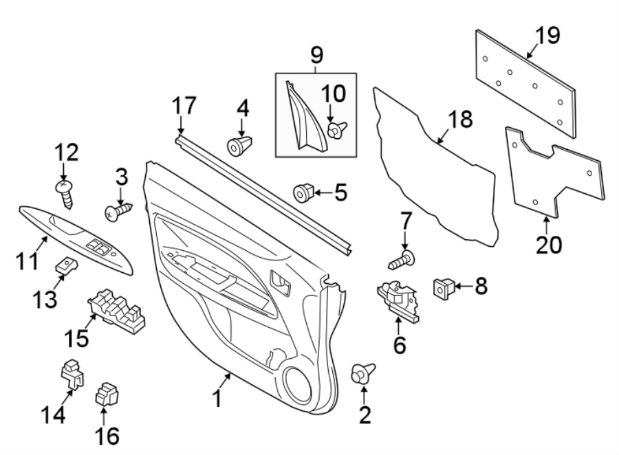 1FRONT DOOR. INTERIOR TRIM.https://images.simplepart.com/images/parts/motor/fullsize/6216430.png