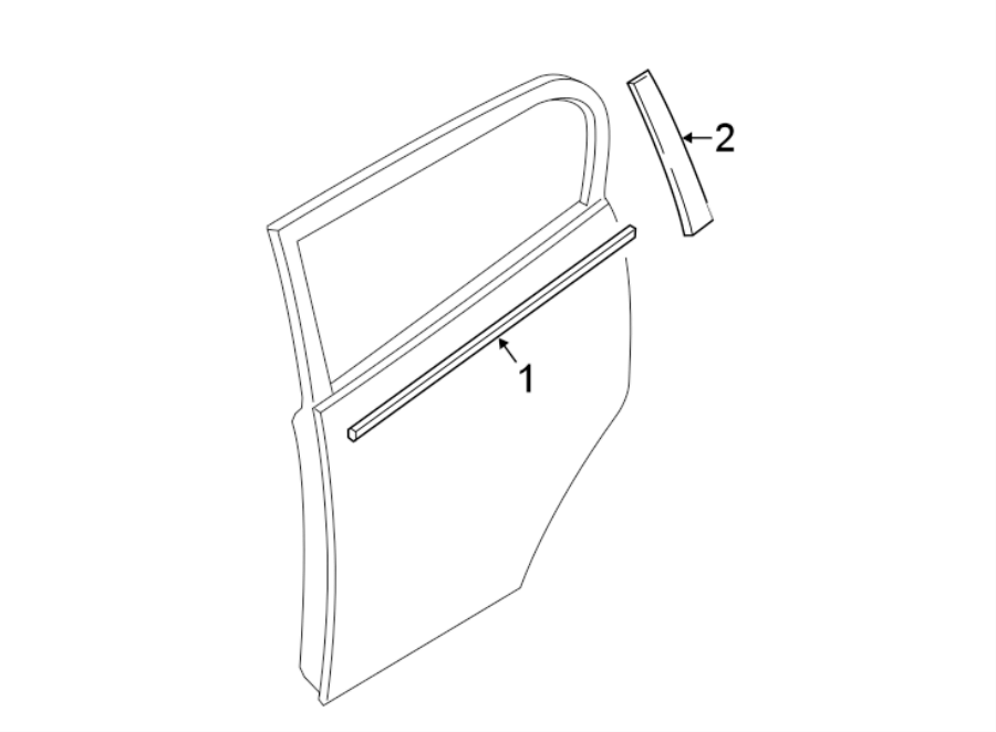 1REAR DOOR. EXTERIOR TRIM.https://images.simplepart.com/images/parts/motor/fullsize/6216442.png