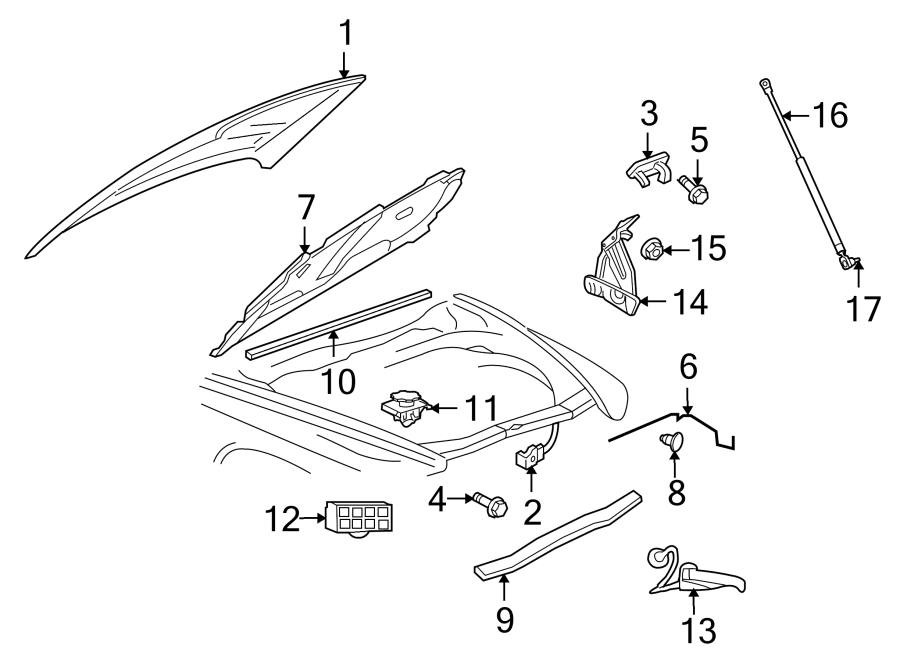 9HOOD & GRILLE. HOOD & COMPONENTS.https://images.simplepart.com/images/parts/motor/fullsize/6217060.png