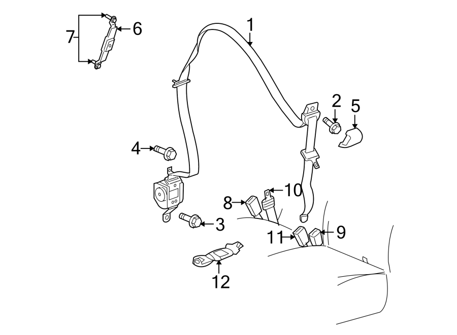 4RESTRAINT SYSTEMS. FRONT SEAT BELTS.https://images.simplepart.com/images/parts/motor/fullsize/6217355.png