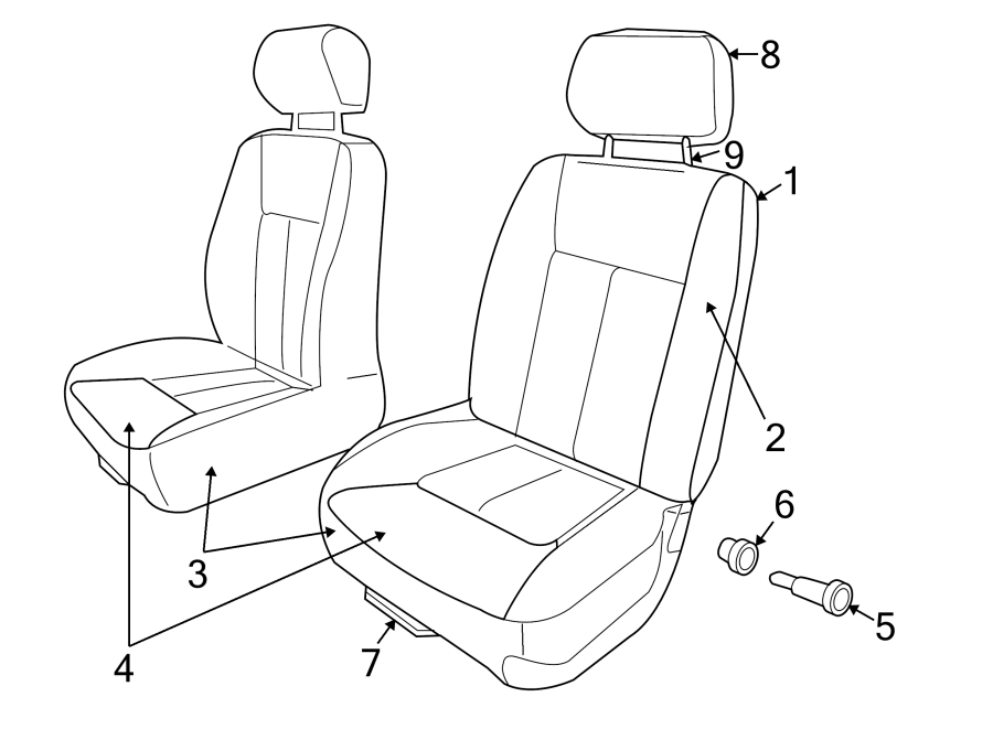 5SEATS & TRACKS. FRONT SEAT COMPONENTS.https://images.simplepart.com/images/parts/motor/fullsize/6217375.png