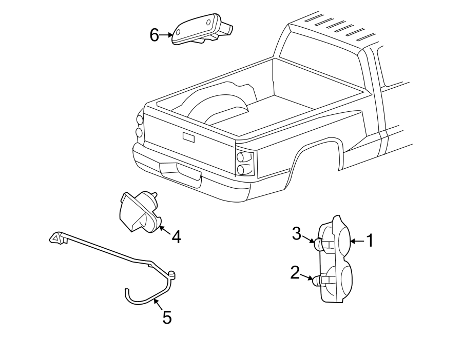 6REAR LAMPS. HIGH MOUNTED STOP LAMP. LICENSE LAMPS. TAIL LAMPS.https://images.simplepart.com/images/parts/motor/fullsize/6217565.png