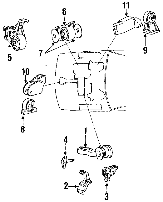 6ENGINE / TRANSAXLE. ENGINE & TRANS MOUNTING.https://images.simplepart.com/images/parts/motor/fullsize/6225085.png