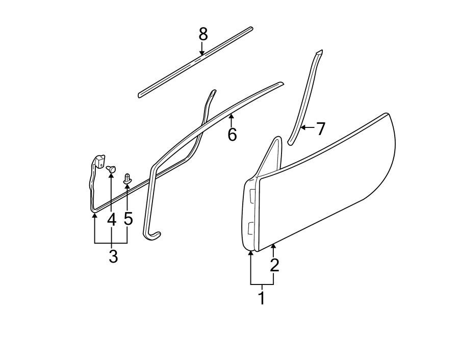 5Door & components. Exterior trim.https://images.simplepart.com/images/parts/motor/fullsize/6227752.png