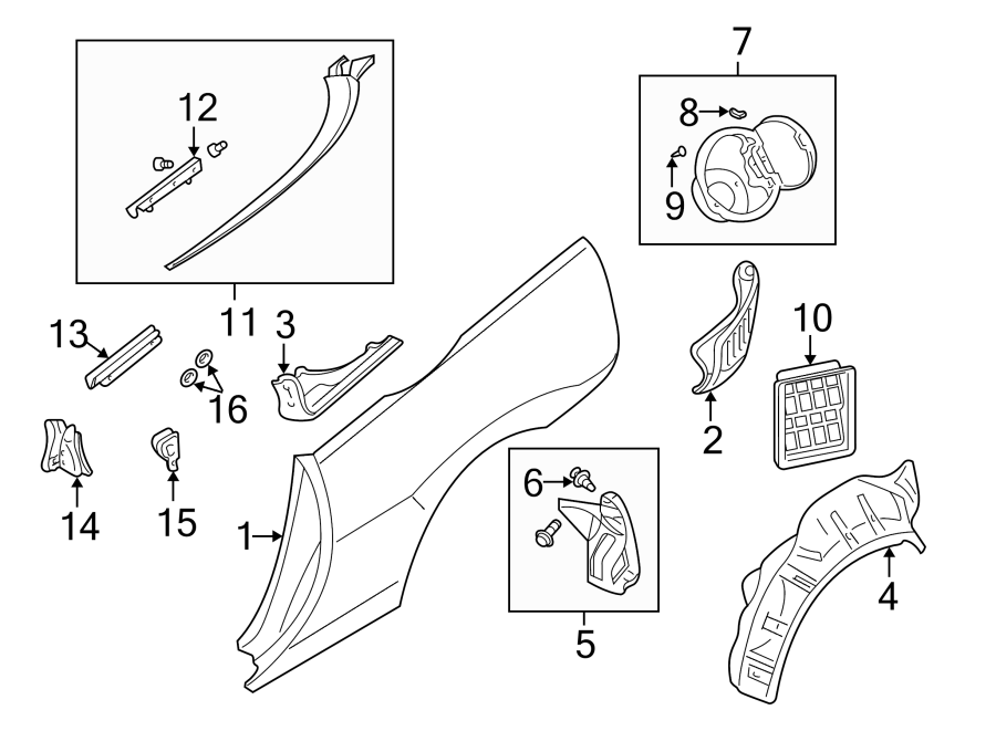 5EXTERIOR TRIM. QUARTER PANEL & COMPONENTS.https://images.simplepart.com/images/parts/motor/fullsize/6227802.png