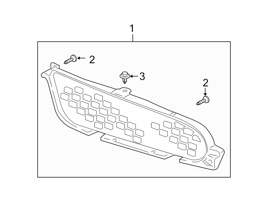 3FRONT BUMPER. GRILLE & COMPONENTS.https://images.simplepart.com/images/parts/motor/fullsize/6228008.png