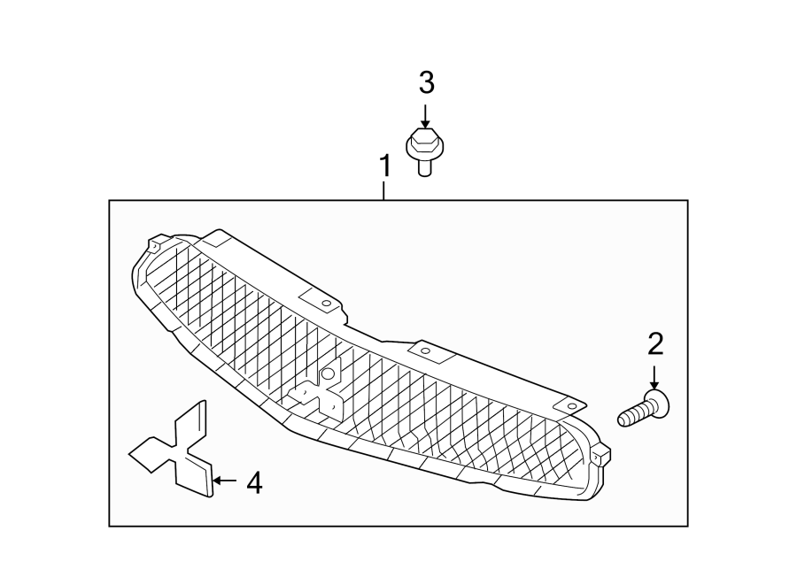 4FRONT BUMPER. GRILLE & COMPONENTS.https://images.simplepart.com/images/parts/motor/fullsize/6228009.png