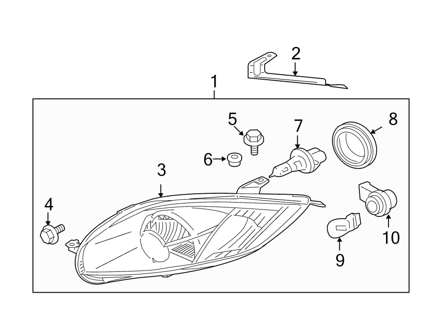 4FRONT LAMPS. HEADLAMP COMPONENTS.https://images.simplepart.com/images/parts/motor/fullsize/6228012.png