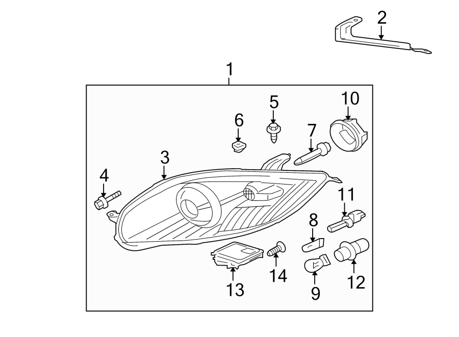 10FRONT LAMPS. HEADLAMP COMPONENTS.https://images.simplepart.com/images/parts/motor/fullsize/6228014.png