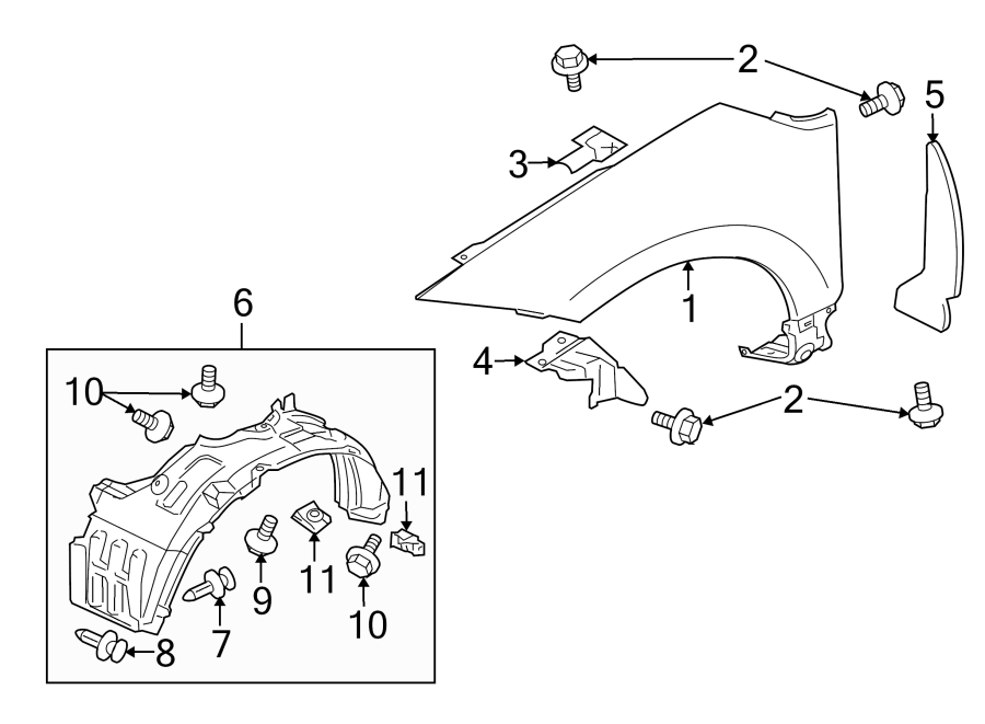 9FENDER & COMPONENTS.https://images.simplepart.com/images/parts/motor/fullsize/6228100.png