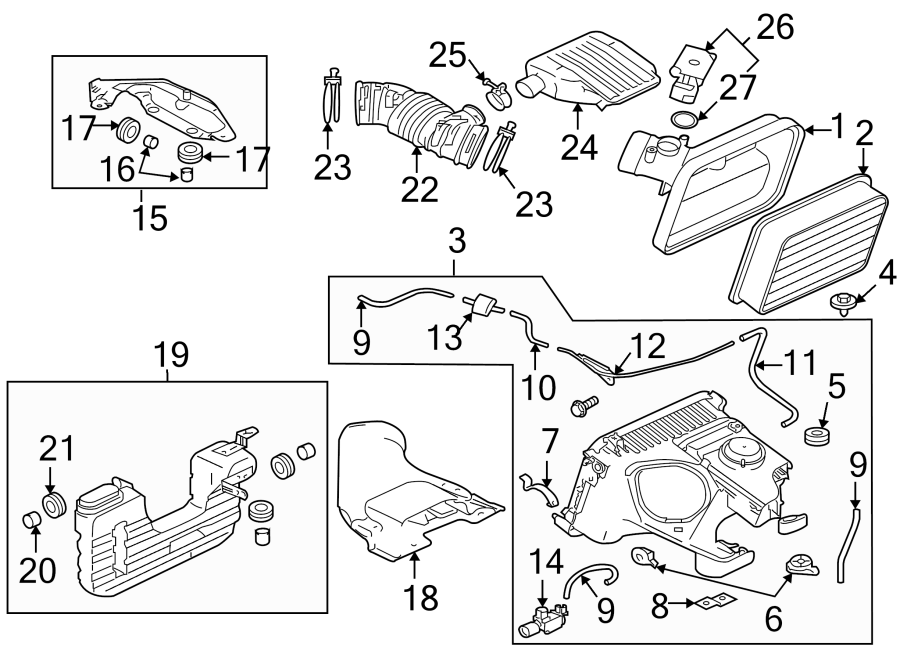 23Engine / transaxle. Air intake.https://images.simplepart.com/images/parts/motor/fullsize/6228200.png